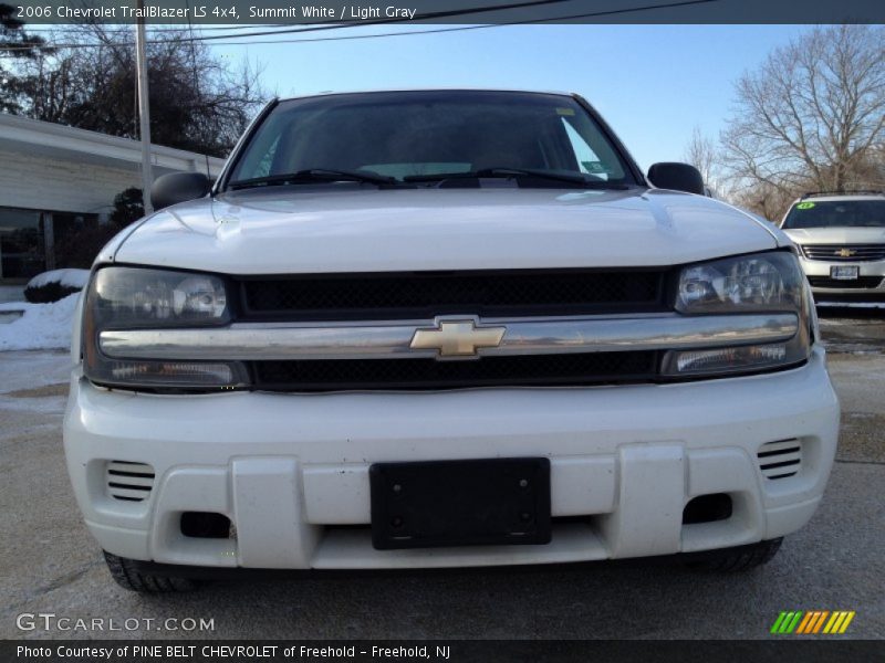 Summit White / Light Gray 2006 Chevrolet TrailBlazer LS 4x4