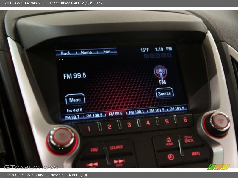 Carbon Black Metallic / Jet Black 2013 GMC Terrain SLE