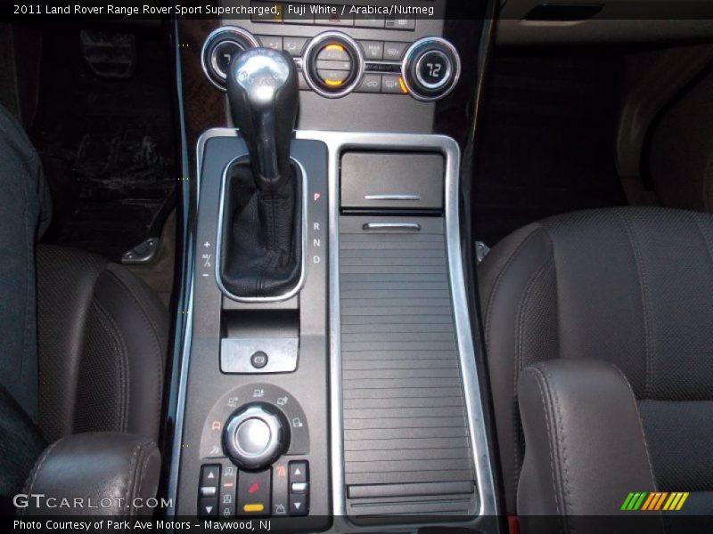 Fuji White / Arabica/Nutmeg 2011 Land Rover Range Rover Sport Supercharged