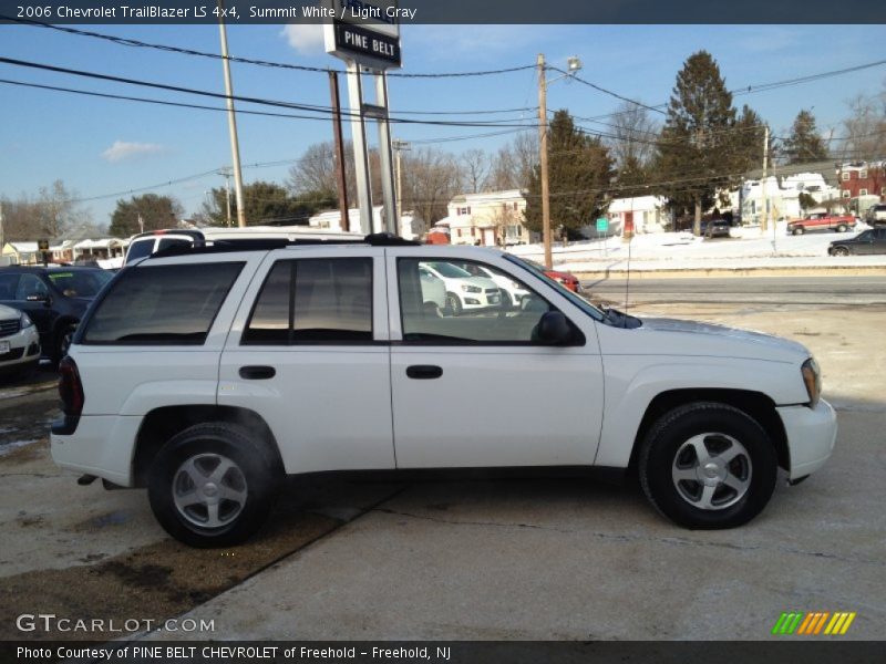 Summit White / Light Gray 2006 Chevrolet TrailBlazer LS 4x4