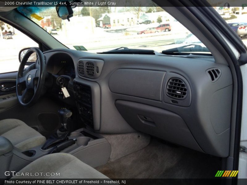 Summit White / Light Gray 2006 Chevrolet TrailBlazer LS 4x4