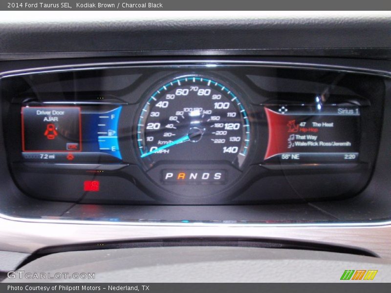Kodiak Brown / Charcoal Black 2014 Ford Taurus SEL