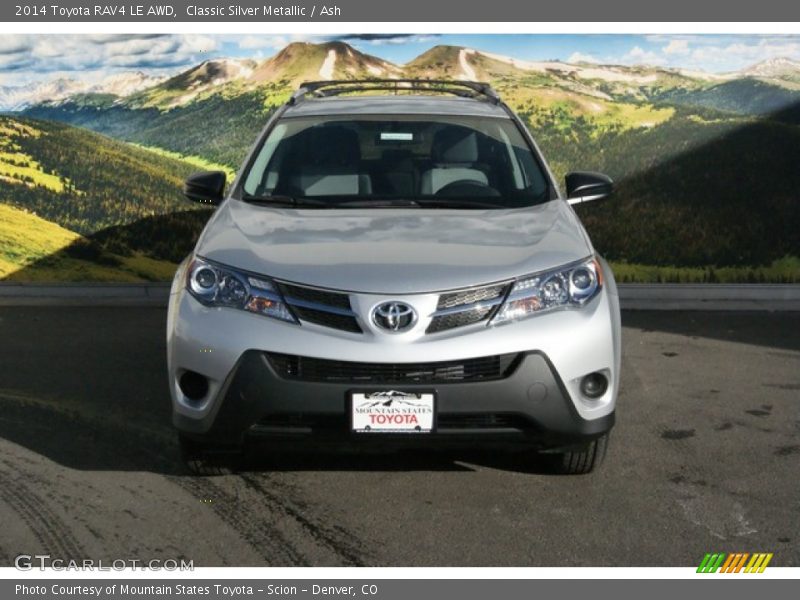 Classic Silver Metallic / Ash 2014 Toyota RAV4 LE AWD