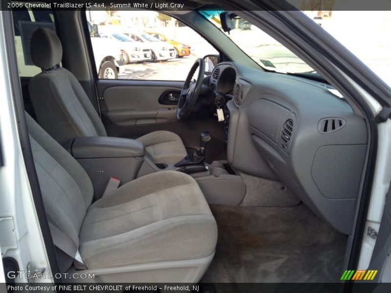 Summit White / Light Gray 2006 Chevrolet TrailBlazer LS 4x4