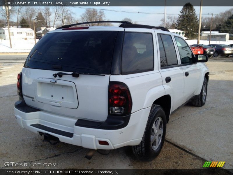 Summit White / Light Gray 2006 Chevrolet TrailBlazer LS 4x4