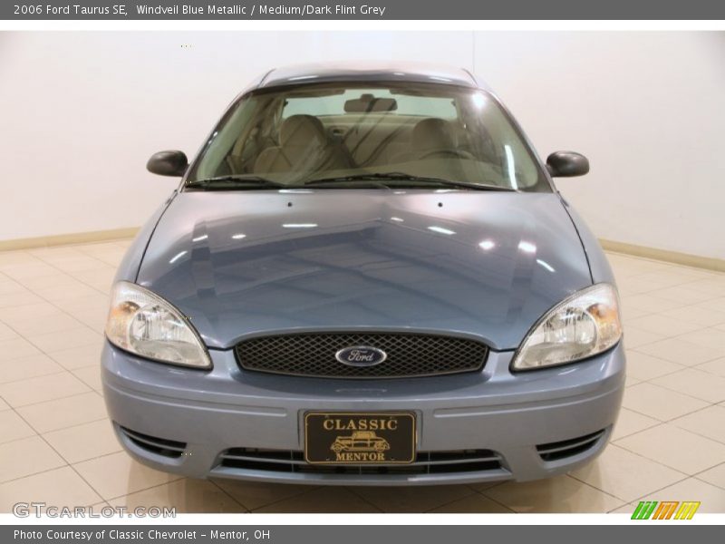 Windveil Blue Metallic / Medium/Dark Flint Grey 2006 Ford Taurus SE