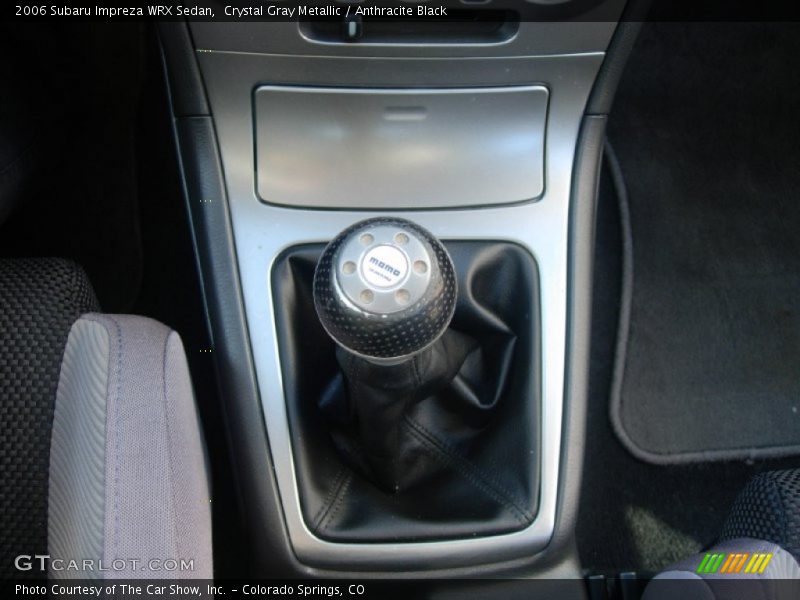 Crystal Gray Metallic / Anthracite Black 2006 Subaru Impreza WRX Sedan