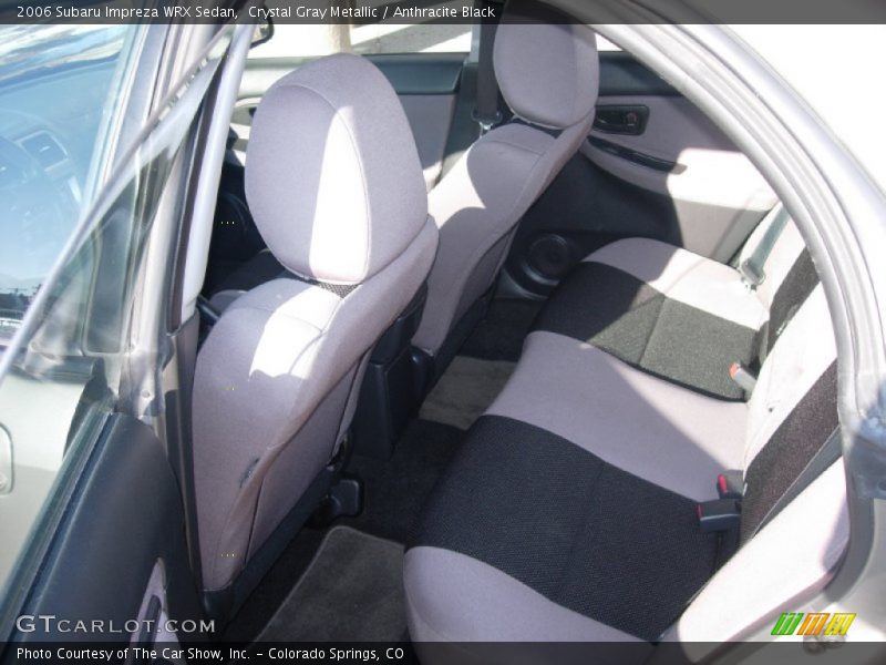 Crystal Gray Metallic / Anthracite Black 2006 Subaru Impreza WRX Sedan