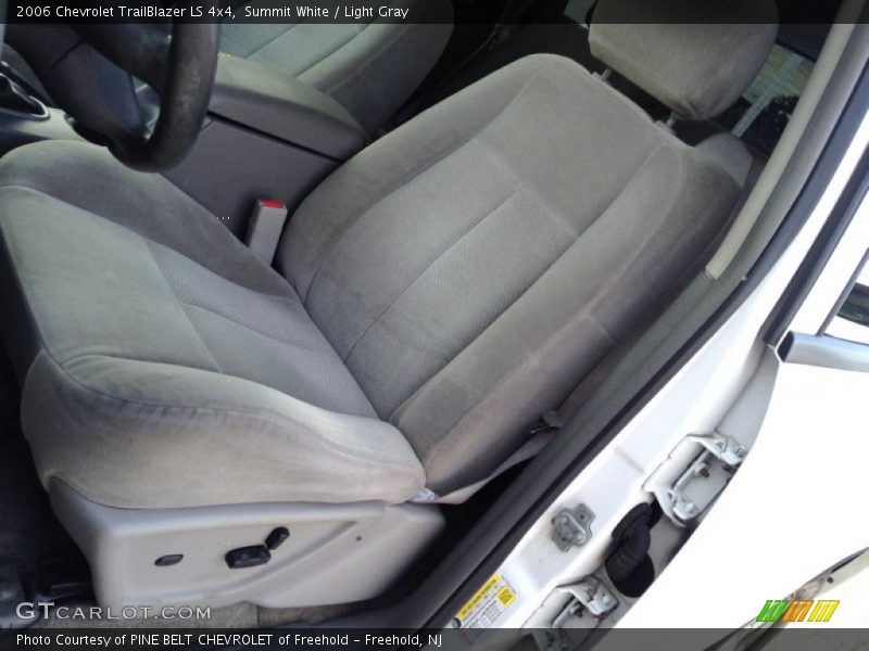 Summit White / Light Gray 2006 Chevrolet TrailBlazer LS 4x4