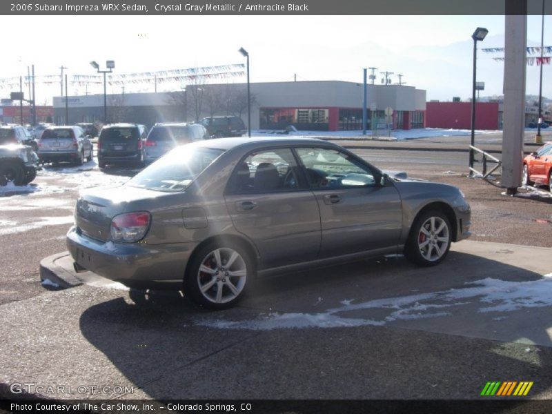 Crystal Gray Metallic / Anthracite Black 2006 Subaru Impreza WRX Sedan