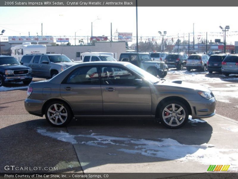 Crystal Gray Metallic / Anthracite Black 2006 Subaru Impreza WRX Sedan