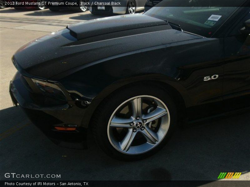 Black / Charcoal Black 2012 Ford Mustang GT Premium Coupe