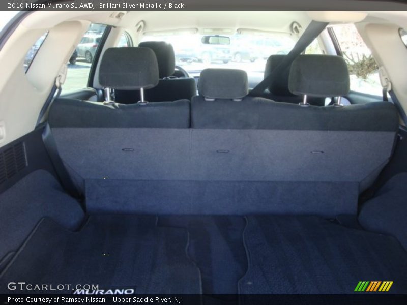 Brilliant Silver Metallic / Black 2010 Nissan Murano SL AWD