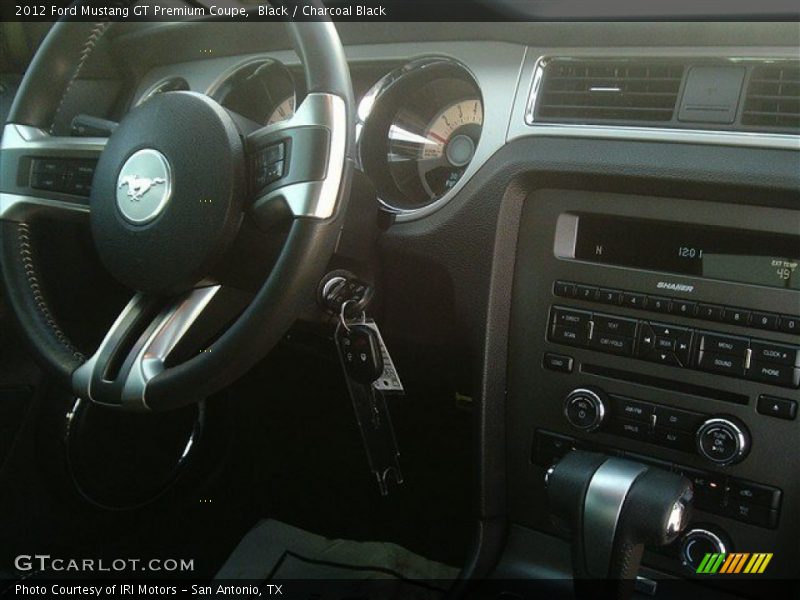 Black / Charcoal Black 2012 Ford Mustang GT Premium Coupe