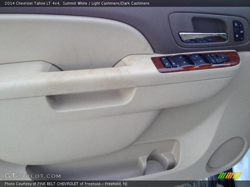 Summit White / Light Cashmere/Dark Cashmere 2014 Chevrolet Tahoe LT 4x4