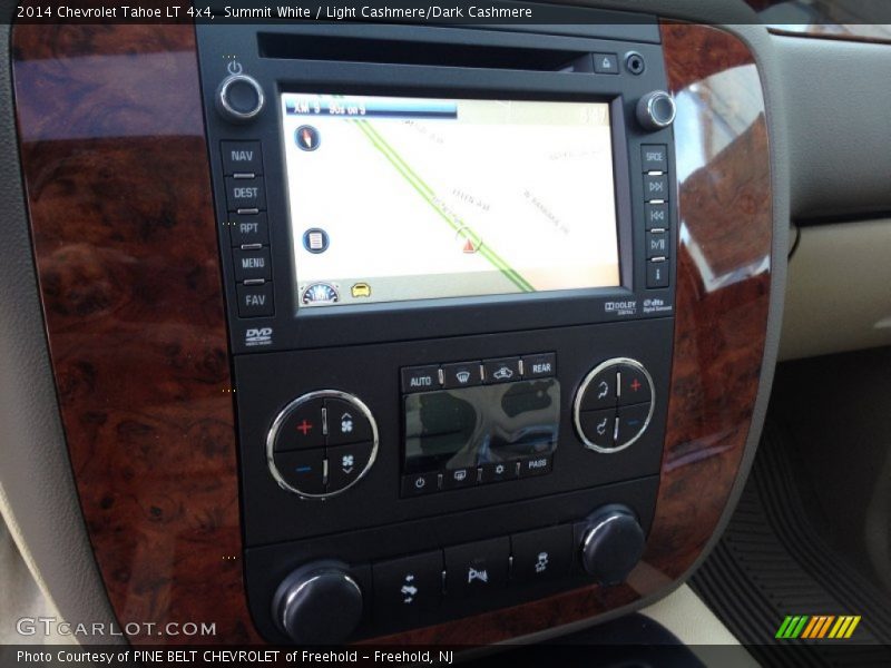 Summit White / Light Cashmere/Dark Cashmere 2014 Chevrolet Tahoe LT 4x4