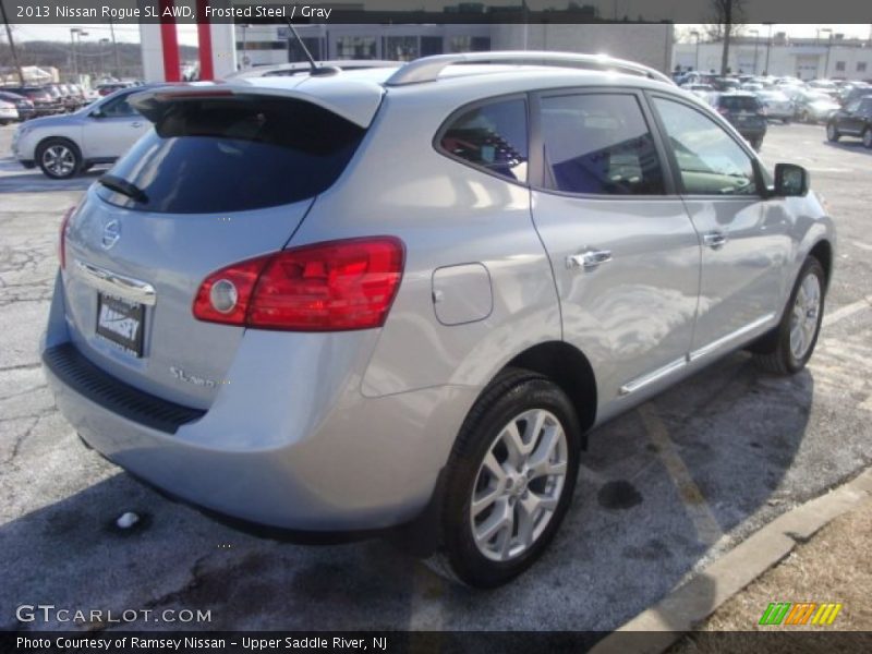 Frosted Steel / Gray 2013 Nissan Rogue SL AWD