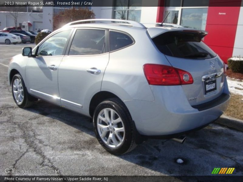 Frosted Steel / Gray 2013 Nissan Rogue SL AWD