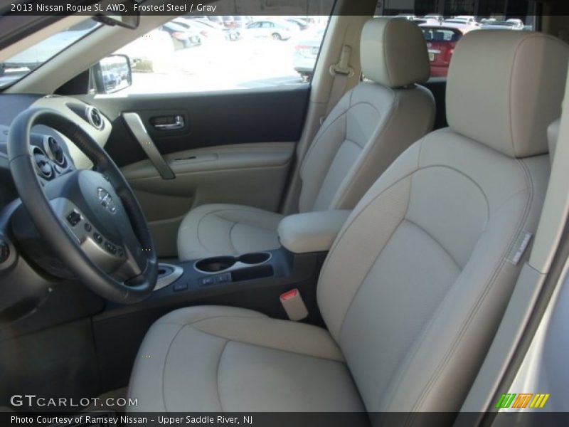 Frosted Steel / Gray 2013 Nissan Rogue SL AWD