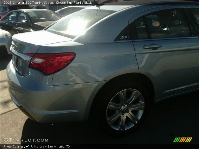 Crystal Blue Pearl / Black 2013 Chrysler 200 Touring Sedan