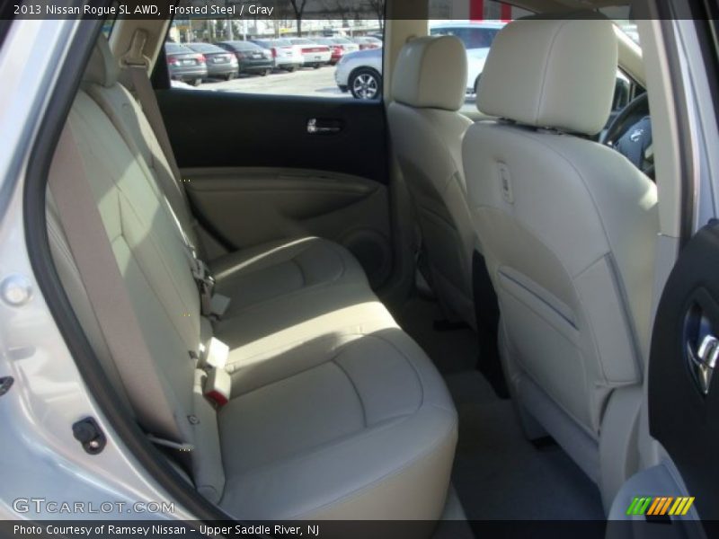 Frosted Steel / Gray 2013 Nissan Rogue SL AWD