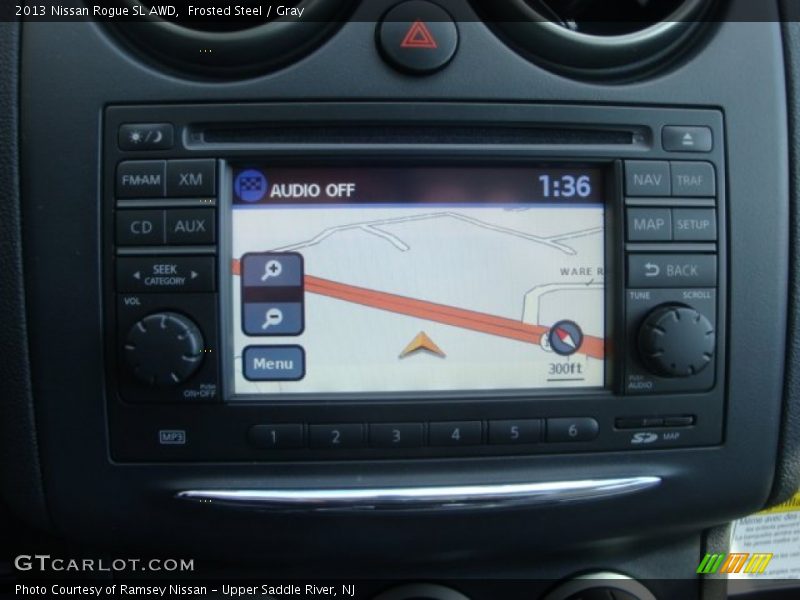 Frosted Steel / Gray 2013 Nissan Rogue SL AWD