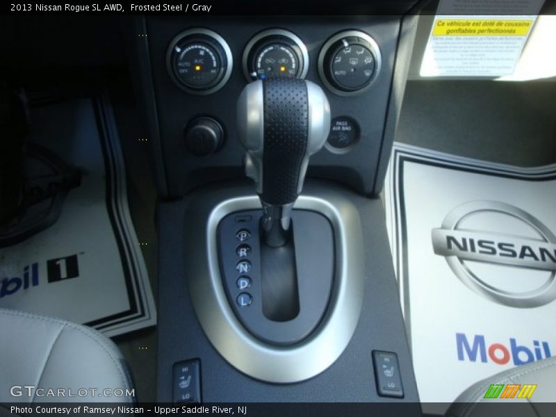 Frosted Steel / Gray 2013 Nissan Rogue SL AWD
