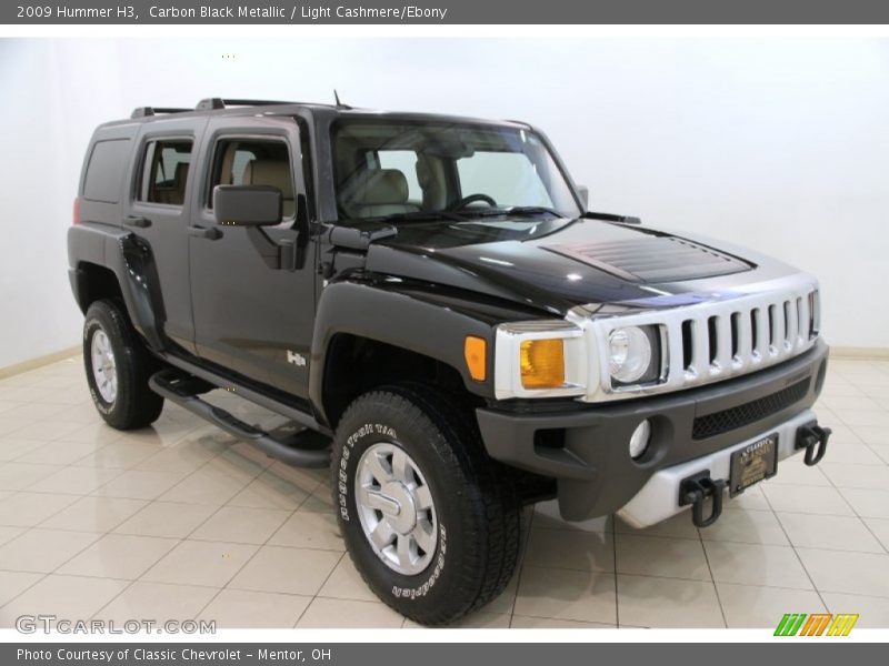 Carbon Black Metallic / Light Cashmere/Ebony 2009 Hummer H3