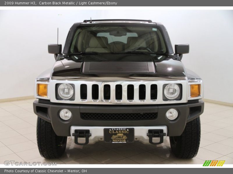 Carbon Black Metallic / Light Cashmere/Ebony 2009 Hummer H3