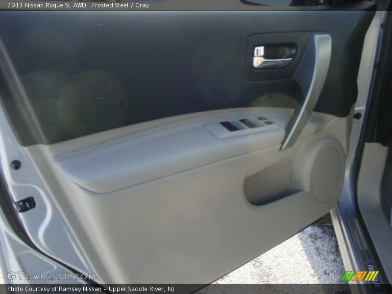 Frosted Steel / Gray 2013 Nissan Rogue SL AWD