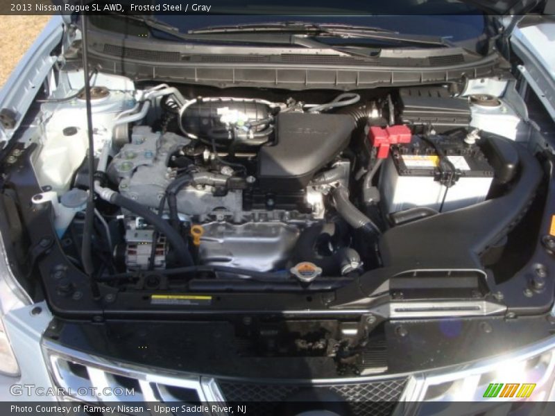 Frosted Steel / Gray 2013 Nissan Rogue SL AWD