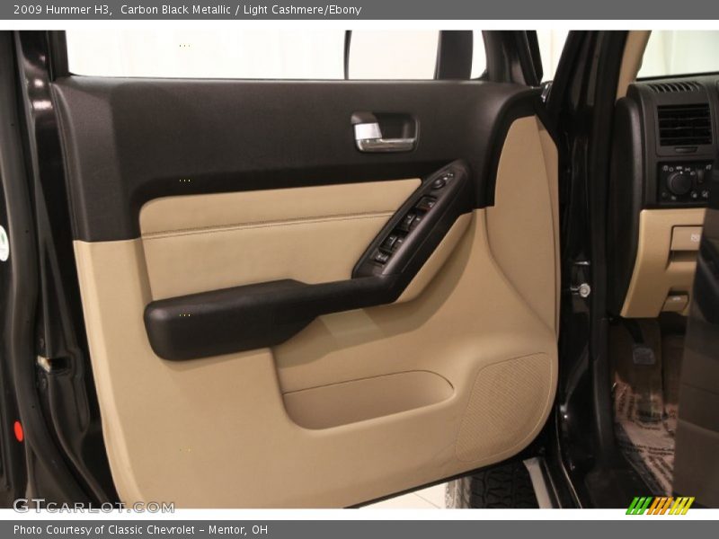 Carbon Black Metallic / Light Cashmere/Ebony 2009 Hummer H3