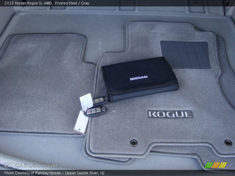 Frosted Steel / Gray 2013 Nissan Rogue SL AWD