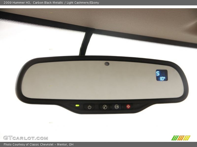 Carbon Black Metallic / Light Cashmere/Ebony 2009 Hummer H3