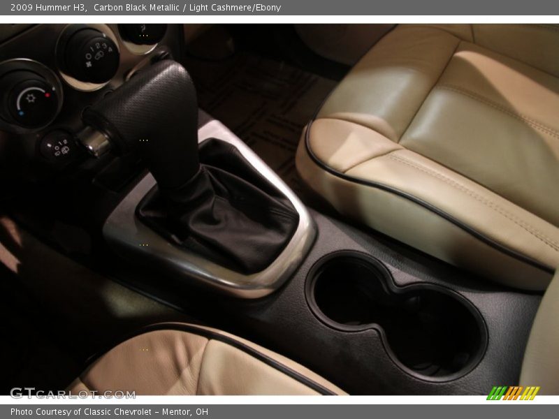Carbon Black Metallic / Light Cashmere/Ebony 2009 Hummer H3