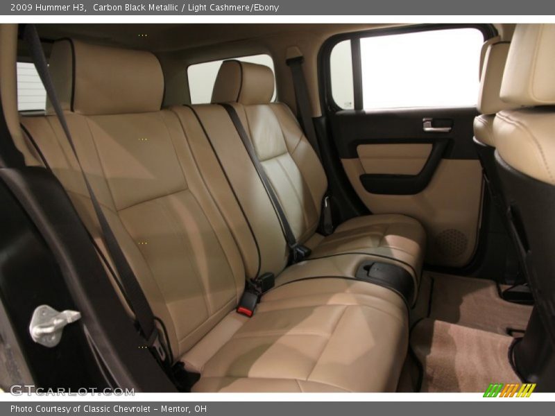 Carbon Black Metallic / Light Cashmere/Ebony 2009 Hummer H3