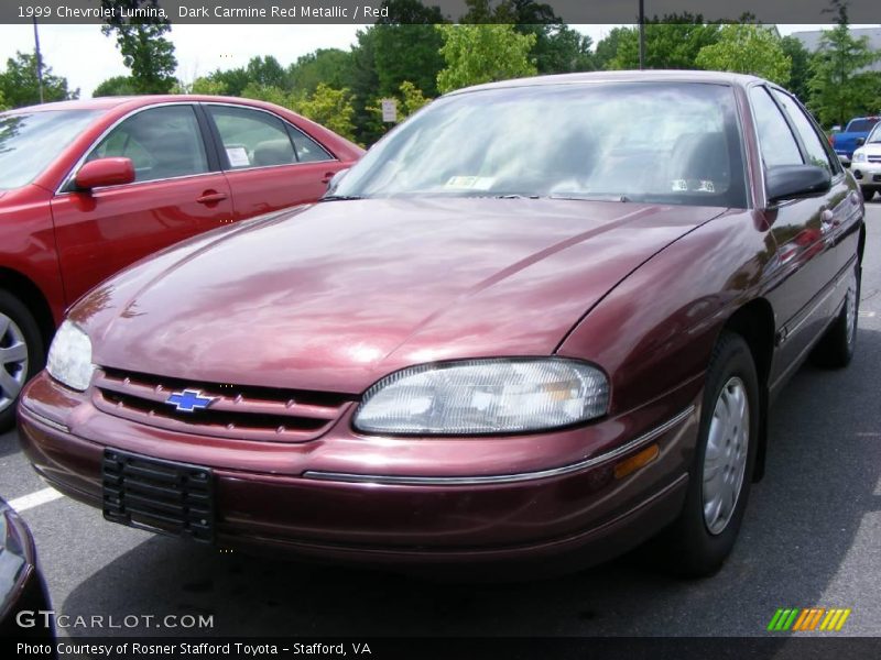 Dark Carmine Red Metallic / Red 1999 Chevrolet Lumina