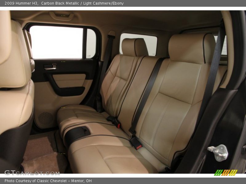 Carbon Black Metallic / Light Cashmere/Ebony 2009 Hummer H3