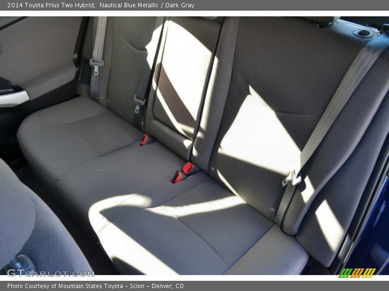 Nautical Blue Metallic / Dark Gray 2014 Toyota Prius Two Hybrid