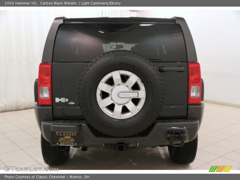 Carbon Black Metallic / Light Cashmere/Ebony 2009 Hummer H3