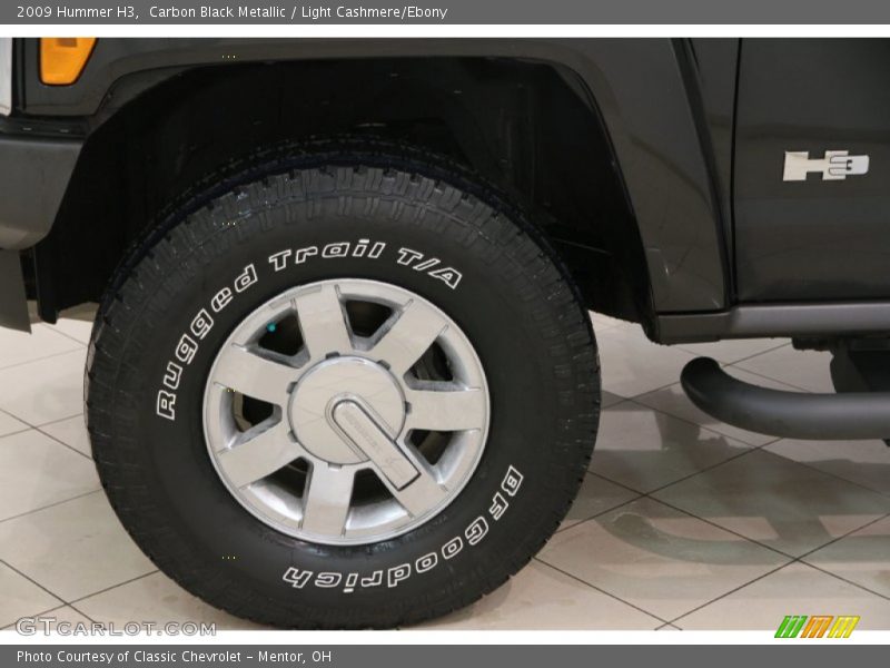 Carbon Black Metallic / Light Cashmere/Ebony 2009 Hummer H3