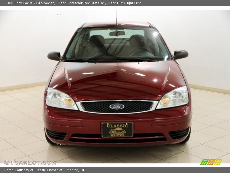 Dark Toreador Red Metallic / Dark Flint/Light Flint 2006 Ford Focus ZX4 S Sedan