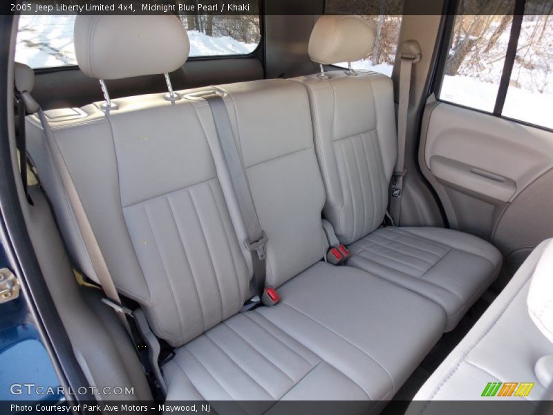 Midnight Blue Pearl / Khaki 2005 Jeep Liberty Limited 4x4