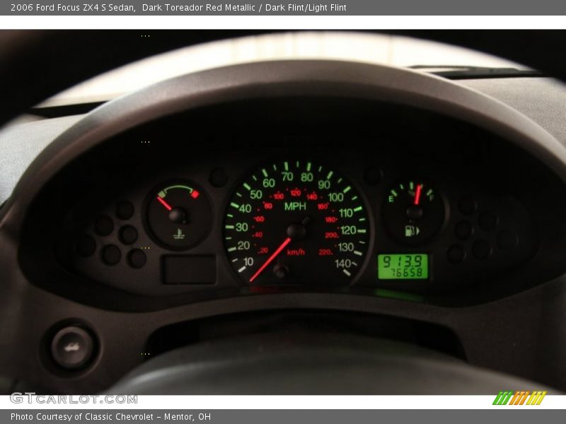Dark Toreador Red Metallic / Dark Flint/Light Flint 2006 Ford Focus ZX4 S Sedan