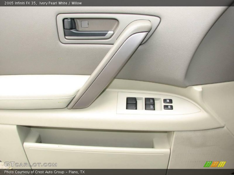 Ivory Pearl White / Willow 2005 Infiniti FX 35