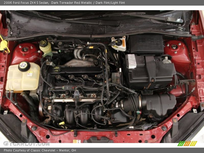 Dark Toreador Red Metallic / Dark Flint/Light Flint 2006 Ford Focus ZX4 S Sedan