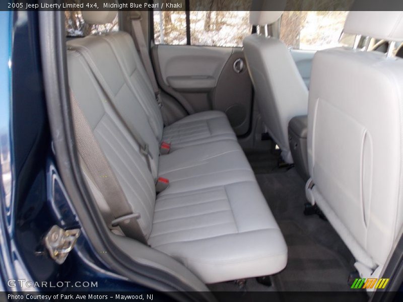 Midnight Blue Pearl / Khaki 2005 Jeep Liberty Limited 4x4