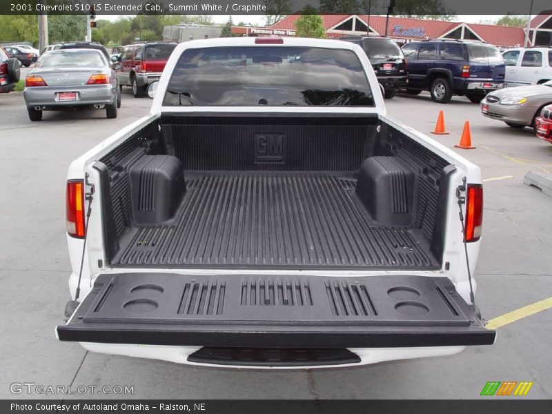 Summit White / Graphite 2001 Chevrolet S10 LS Extended Cab