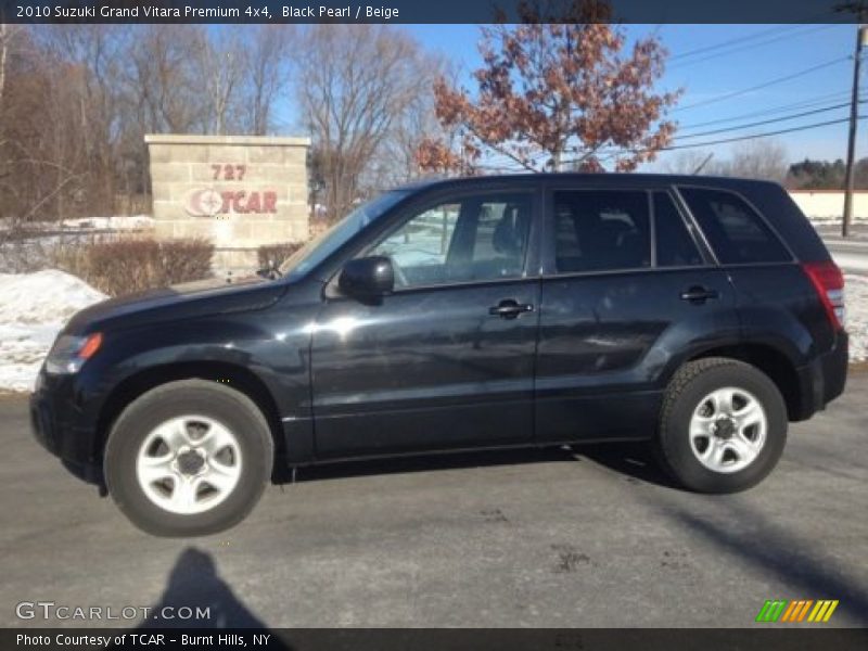 Black Pearl / Beige 2010 Suzuki Grand Vitara Premium 4x4