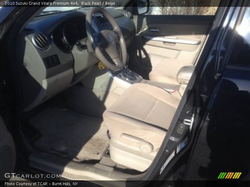 Black Pearl / Beige 2010 Suzuki Grand Vitara Premium 4x4